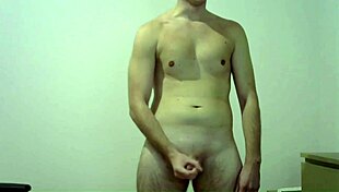 Young amateur solo masturbation leads to intense cock cum