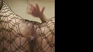 I'm playing with my tight wet pussy using a vibrator, part 2.