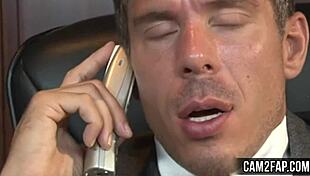 Blonde secretary gets wild anal pounding in stockings! What a hot assfucking scene!