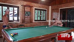 Fucking hot on the pool table 😍