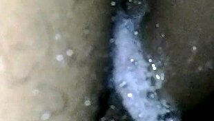 Sloppy Ebony Blowjob with Deepthroat and Cum in Mouth