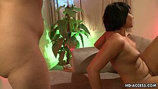 sexy teen amateurs enjoying a tasty treat together