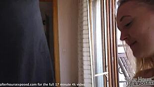 That 18yo teen sucked me wildly before I came on her tits