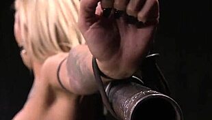 Alt Blonde Captured In Rough Bondage Fetish