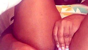 I tease my wet creamy pussy with toys and handjob.