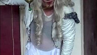 i'm a bisexual crossdresser waiting for that guy's piss to fill my tube so i can swallow every last drop just like with my own