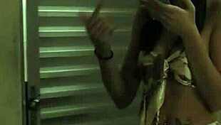 Teh Angel, the LATINA brunette, GIVES Big Macky a BLOWJOB after the party, then TAKES his cock FULLY