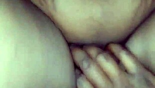 Ebony wife moans deeply as monster cock creams her pussy