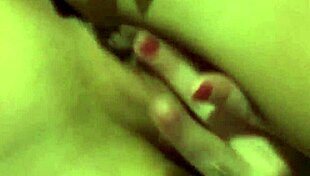 mika, a gorgeous russian blonde, enjoys solo relaxation