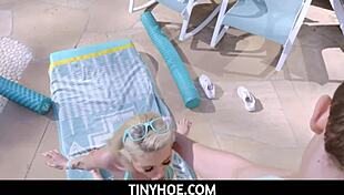 tiny teen lola fae seduces me with her tight body and eager fucking