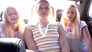 milton twins tease and finger that hot blonde pussy