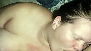 I'm sucking my massive cock intensely