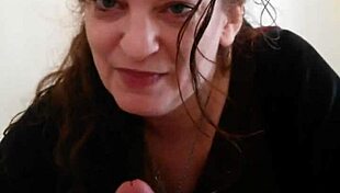 Hey, Raven gives an amazing blowjob and jerks him off! 😏