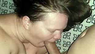 I'm sucking my massive cock intensely