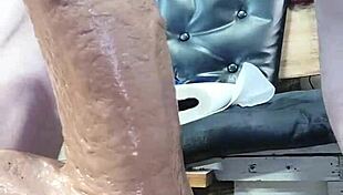 mr hankey enjoys a fun riding session with toys and dildo