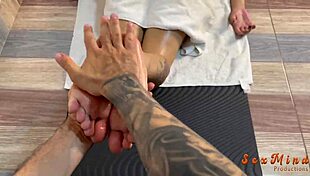 Amateur Teen With Small Tits Gets Massage Turning Into Hardcore Fucking And Cumshot On Ass