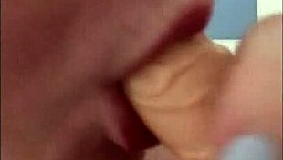 I'M in the shower playing with toys and giving blowjob