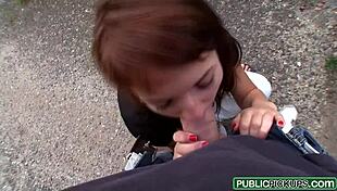 i need a ride, try my cock with aimee ryan on the beach