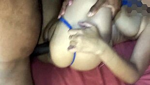 my wife gets enchanted by a huge black cock in our bedroom