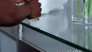 Intense anal massage turns wrong with adrian hart and silver steele