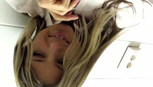 Gina Gerson in cosplay costume as a young teen 18+ character