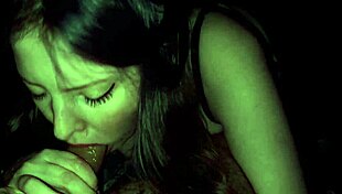 Watch this teen suck and swallow cum from an old man?