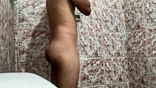 Watch this ebony amateur with big cock pounding ass hard