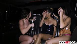 My BFF and I share a monster cock at New Year's Eve party