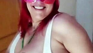 Homemade video of Latina milf in intimate activities