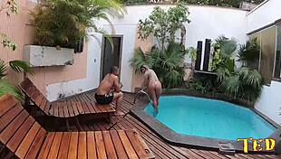 wanessa boyer can't control her lust for oral and cock in lingerie scenes with hector vanille and ed junior