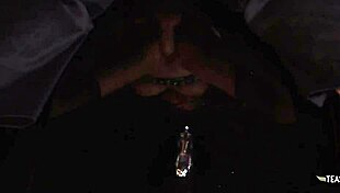 The horny cop rides the handsome guy in cowgirl position, sucking his cock before fucking him hard.