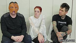 horny sweetie brought in anal nuthouse for therapy