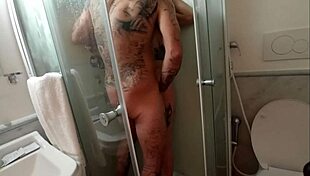 Krizia Tzunami Takes Hard Anal Fucking in Steamy Shower Scene with Intense Action and Raw Passion for Deep Penetration.