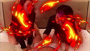 Old Friends Engage In Gangbang With Big Tits Banging And Cuckold Scenes.