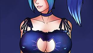 Joy performs in a Dota 2 music video with energetic gameplay