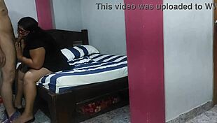 Spying on my stepmother in her room with little clothes, she loves me putting her on all fours to fill her with hot milk