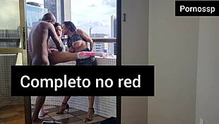 Black guy catches two girls making out, fucks both! 😏