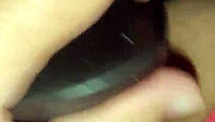 Wife rides big dick while playing with toys in homemade scene