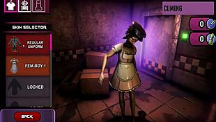 i'm playing fap nights at frennis hentai game pornplay ep 3 with rough furry handjob and facial