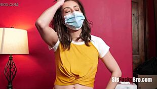 stepbrother and stepsister in fantasy scenario with spencer bradley.