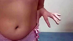 Shaved Latina Teen's Big Nipples Tease in Lingerie Before Swing House Fun!