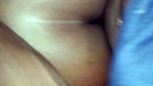 the ebony babe gets fucked by big black cock