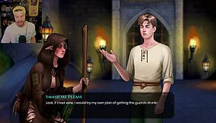 why touch homeless blonde girl with big tits in hentai anime groping