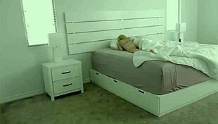 Tiny Blonde Step Daughter Loves Daddy's Creampies!