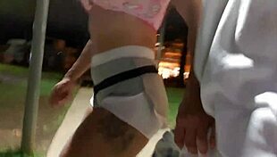 I went to the beach to gather the gang for a gangbang, but only one showed up, so we did complete dogging.