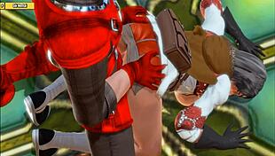 Holy Knight Bends Magic Angel in Intense Doggystyle Anal