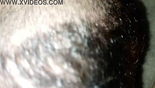 He licks her perfect vagina with his tongue until she orgasms.