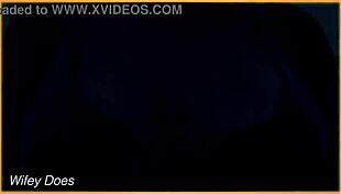 Wife's Braless Wet Shirt Reveals Massive Tits