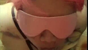 Moocherry uses whip, handcuffs, and shackles for rough sex afternoon!