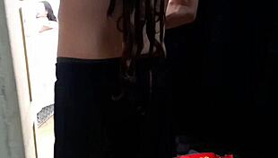 caught my sister-in-law masturbating in the family home 😏